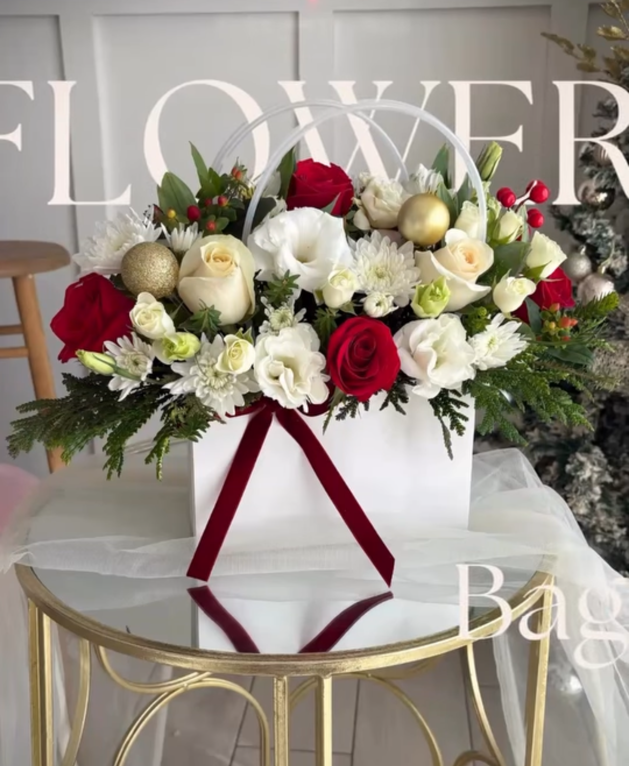 Flower Bag Christmas