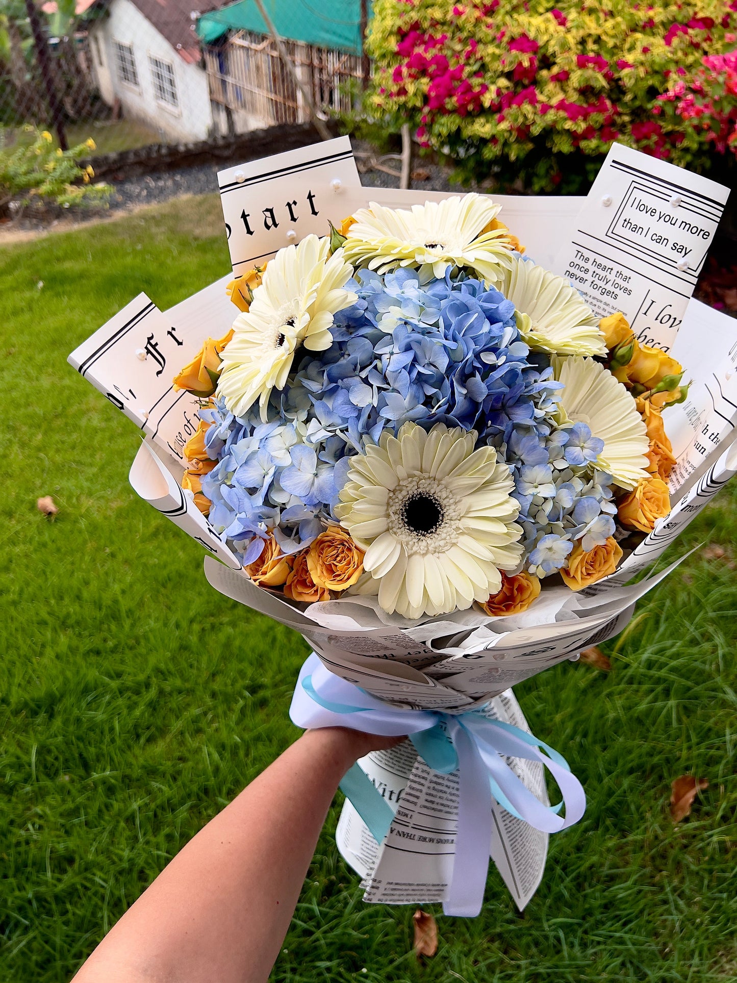 Blooming Blue