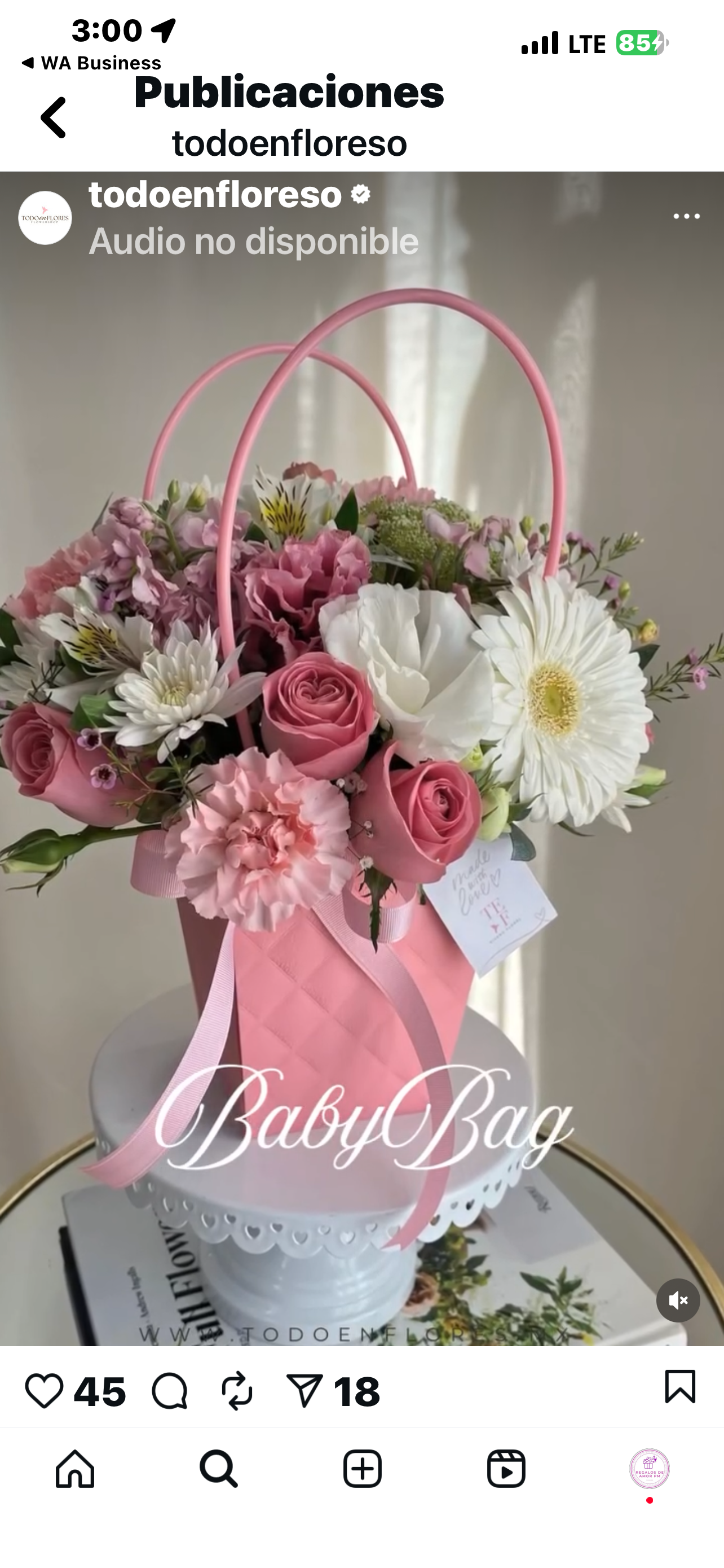 Dunia flowers Bag