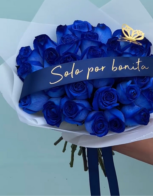 Blue flowers
