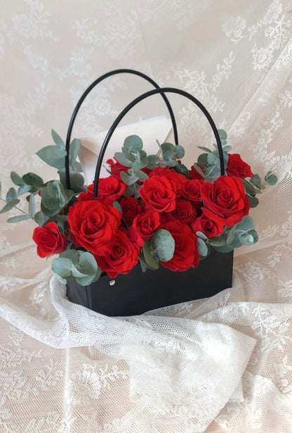 Red flowers Bag