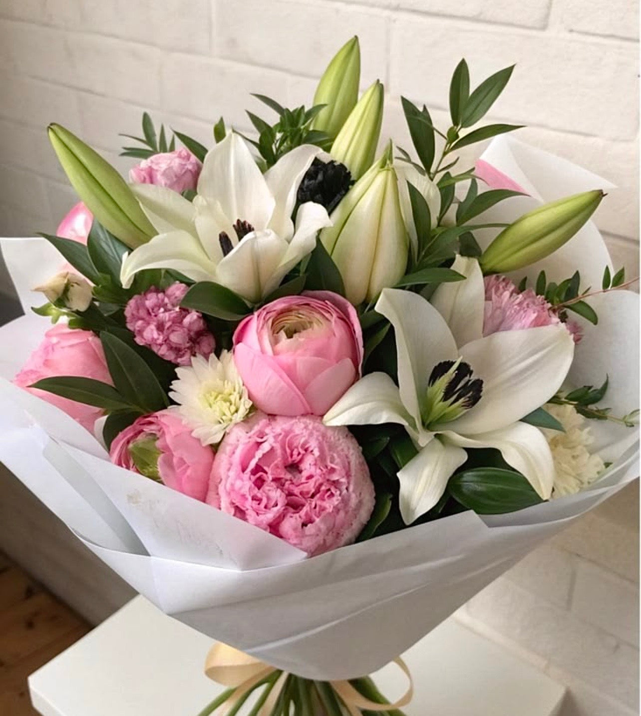 Peonias y Lirios