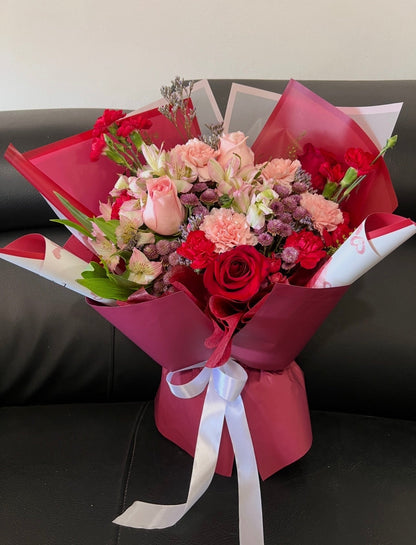 Vino o Pink Bouquet Love