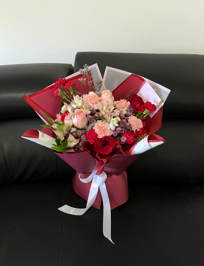Vino o Pink Bouquet Love